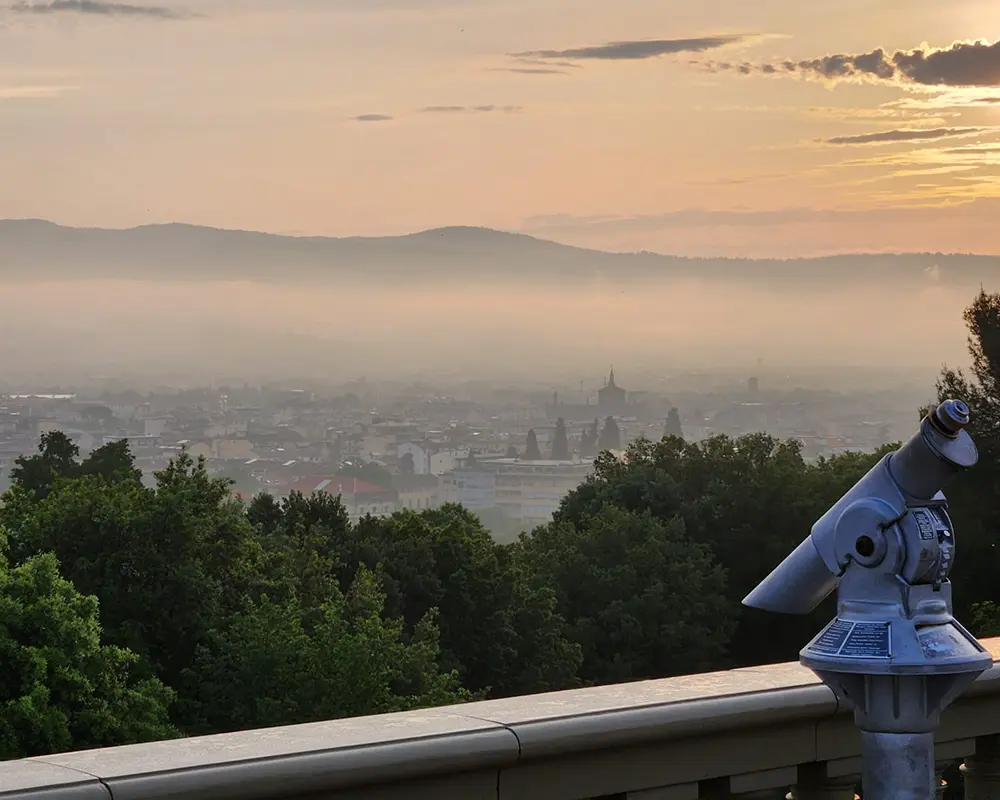 A view of the city